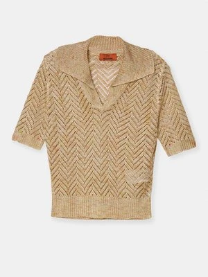 T-shirt z nadrukiem Missoni