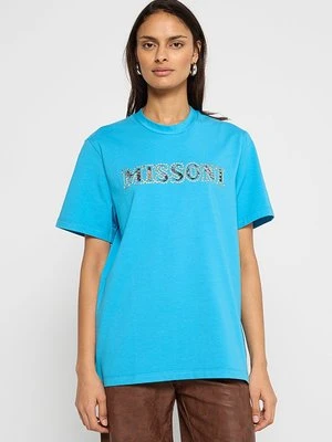 T-shirt z nadrukiem Missoni