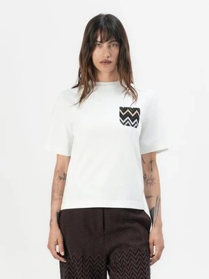T-shirt z nadrukiem Missoni