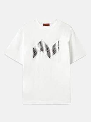 T-shirt z nadrukiem Missoni