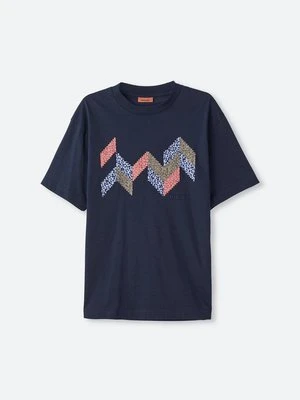 T-shirt z nadrukiem Missoni