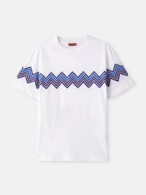 T-shirt z nadrukiem Missoni