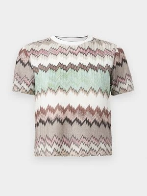 T-shirt z nadrukiem Missoni