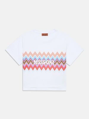 T-shirt z nadrukiem Missoni