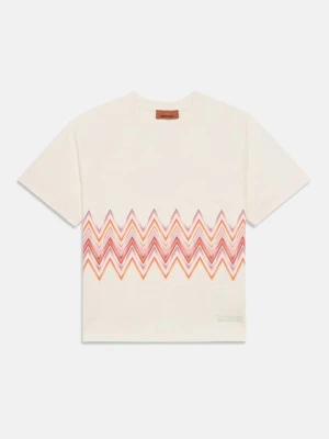 T-shirt z nadrukiem Missoni