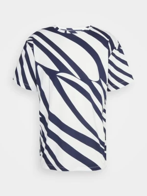 T-shirt z nadrukiem Missoni biały
