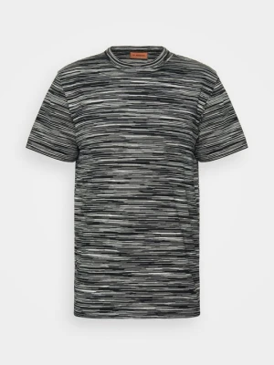 T-shirt z nadrukiem Missoni czarny