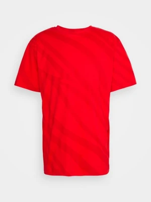 T-shirt z nadrukiem Missoni czerwony