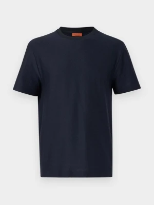 T-shirt z nadrukiem Missoni granatowy