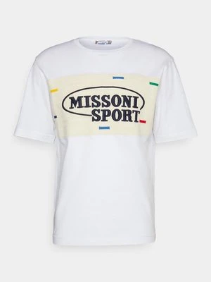 T-shirt z nadrukiem Missoni Sport