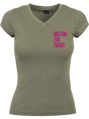 T-shirt z nadrukiem mister tee