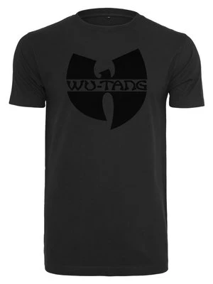 T-shirt z nadrukiem Mister Tee czarny