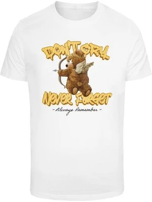 T-shirt z nadrukiem Mister Tee biały
