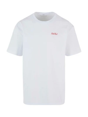 T-shirt z nadrukiem Mister Tee biały