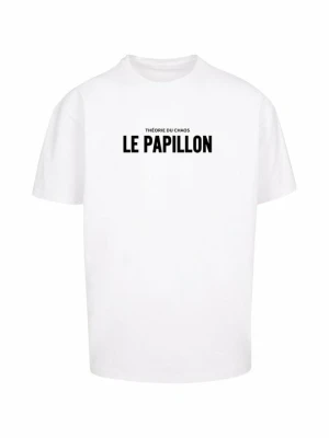 T-shirt z nadrukiem Mister Tee biały