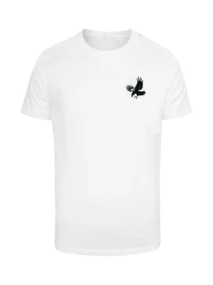 T-shirt z nadrukiem Mister Tee biały