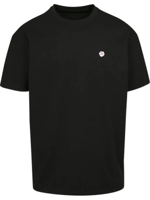 T-shirt z nadrukiem Mister Tee czarny