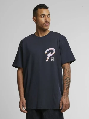 T-shirt z nadrukiem Mister Tee czarny