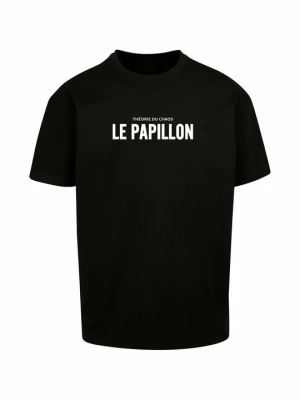 T-shirt z nadrukiem Mister Tee czarny