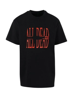 T-shirt z nadrukiem Mister Tee czarny