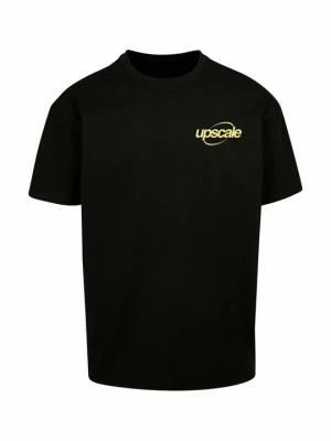 T-shirt z nadrukiem Mister Tee czarny