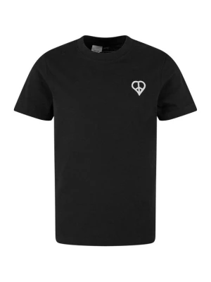 T-shirt z nadrukiem Mister Tee czarny