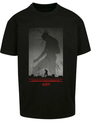 T-shirt z nadrukiem Mister Tee czarny