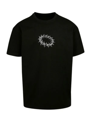 T-shirt z nadrukiem Mister Tee czarny