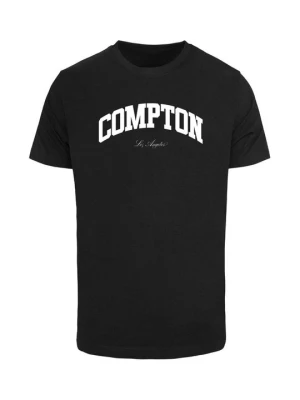 T-shirt z nadrukiem Mister Tee czarny