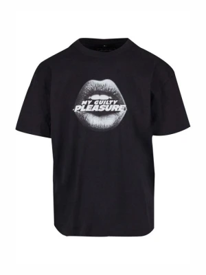 T-shirt z nadrukiem Mister Tee czarny