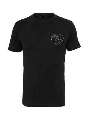 T-shirt z nadrukiem Mister Tee czarny