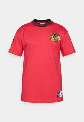 T-shirt z nadrukiem Mitchell & Ness