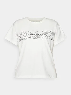 T-shirt z nadrukiem Mizuno