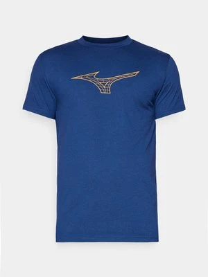 T-shirt z nadrukiem Mizuno