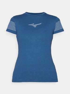 T-shirt z nadrukiem Mizuno