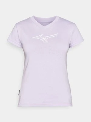 T-shirt z nadrukiem Mizuno