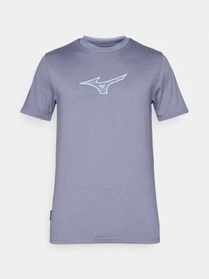T-shirt z nadrukiem Mizuno
