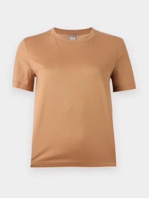 T-shirt z nadrukiem M--M wielbłądzi
