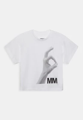 T-shirt z nadrukiem MM6 Maison Margiela