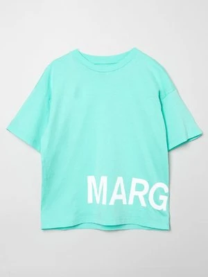 T-shirt z nadrukiem MM6 Maison Margiela