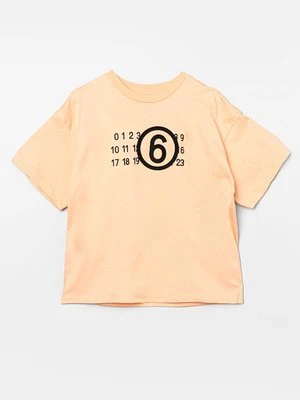 T-shirt z nadrukiem MM6 Maison Margiela