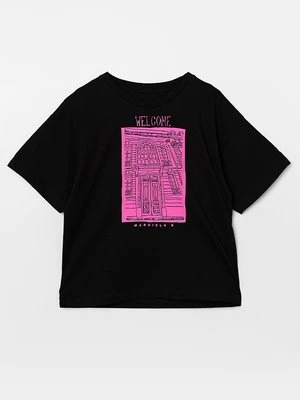 T-shirt z nadrukiem MM6 Maison Margiela