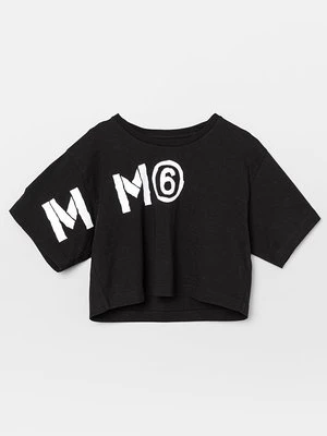 T-shirt z nadrukiem MM6 Maison Margiela