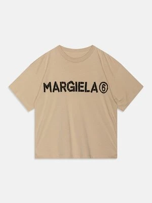 T-shirt z nadrukiem MM6 Maison Margiela