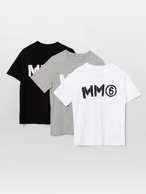 T-shirt z nadrukiem MM6 Maison Margiela