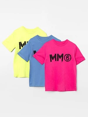 T-shirt z nadrukiem MM6 Maison Margiela