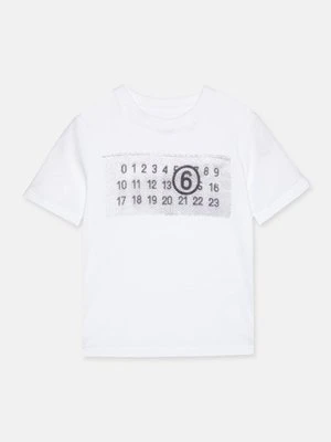 T-shirt z nadrukiem MM6 Maison Margiela