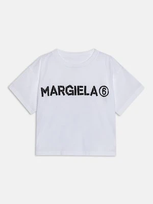 T-shirt z nadrukiem MM6 Maison Margiela