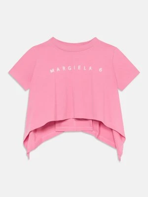 T-shirt z nadrukiem MM6 Maison Margiela