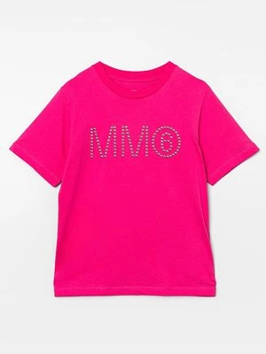 T-shirt z nadrukiem MM6 Maison Margiela